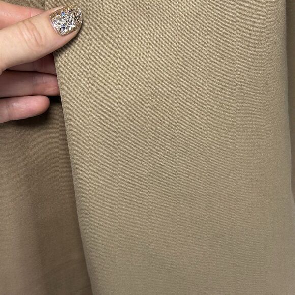 Vintage Eddie Bauer Goose Down Trench Coat Fur Collar Belted Button Up Men L USA - Picture 9 of 16